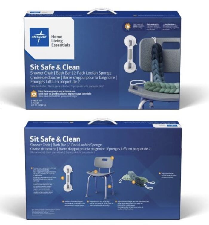 Shower Safety for Older People: Sit Safe & Clean Shower Bundle